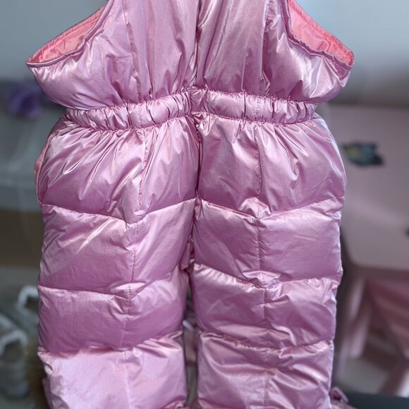 BILA Kids Puffer Snowsuit Set – Metallic Pink (Jacket + Pants) – Size 4 - Picture 2 of 8
